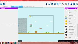 How to bring an object into the scene in GDevelop