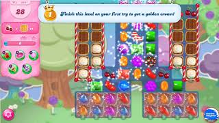 Candy Crush Saga 6091 First Try Gold Level ⭐⭐⭐