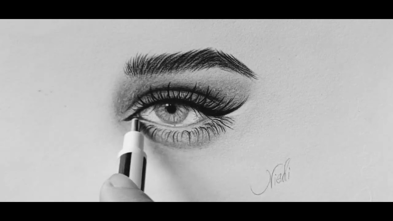 || Relastic eye drawing || relastic eye tutorial for beginners | Step ...