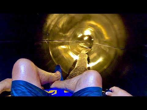 Dark Tunnel Waterslide at Adaland Aquapark