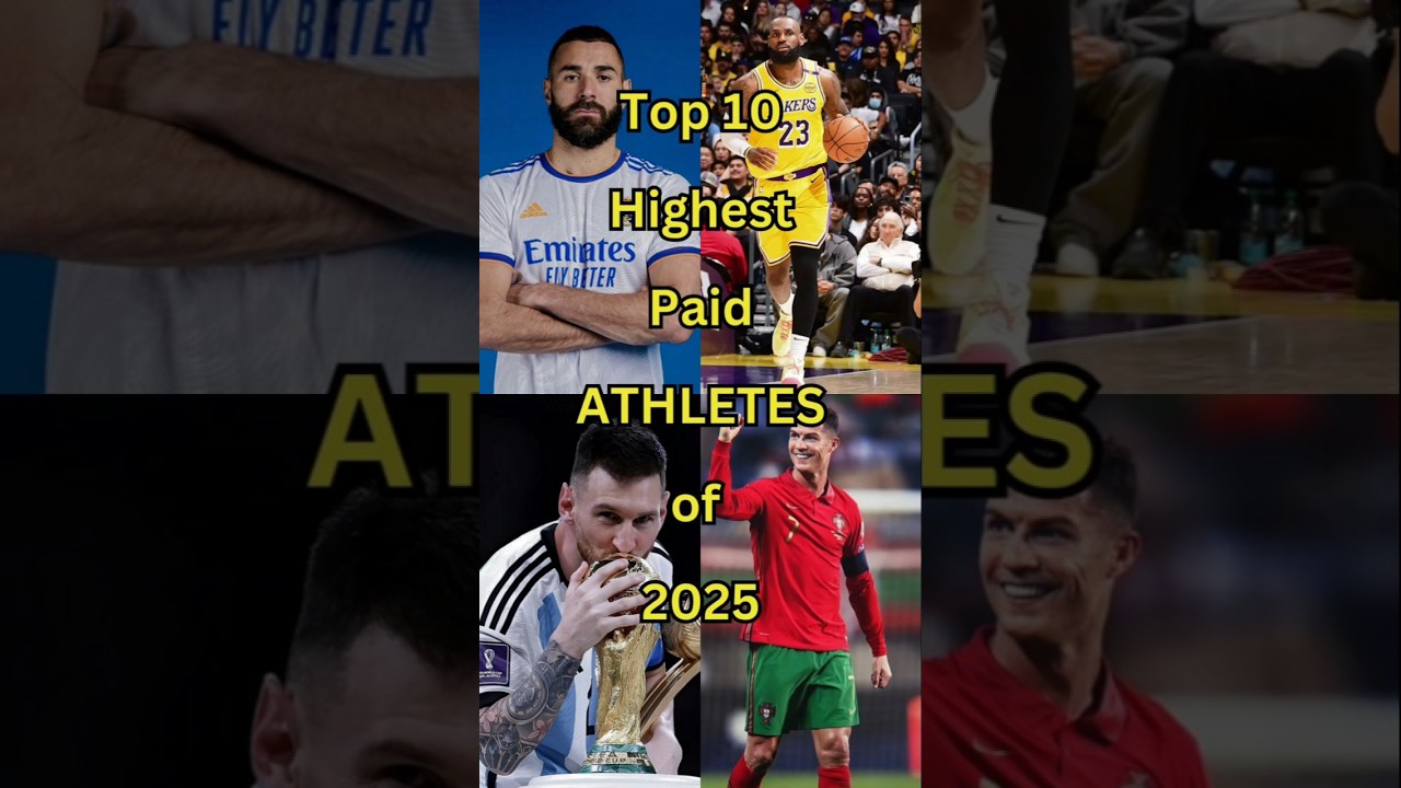 Top 10 Highest Paid Athletes of 2025 💸 | Shocking Salaries Revealed! 