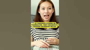 How to Know if someone lies to you. (Part 1) #shorts