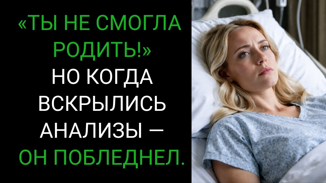 «Уже 36, а родить так и не смогла!» — кричал муж… Но правда из анализов всё изменила