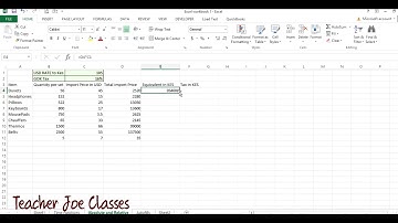 Absolute and Relative Cell Reference in Excel