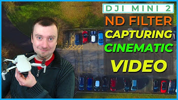 DJI Mini 2 Footage 4k - Capturing cinematic video with ND Filters! Drone Vlog