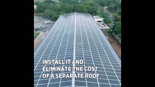ATUM SOLAR INTEGRATED SOLAR ELECTRIC ROOF - 300 KW FACTORY