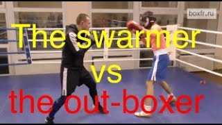 Boxing sparring: the “swarmer” against the “out-boxer” screenshot 5