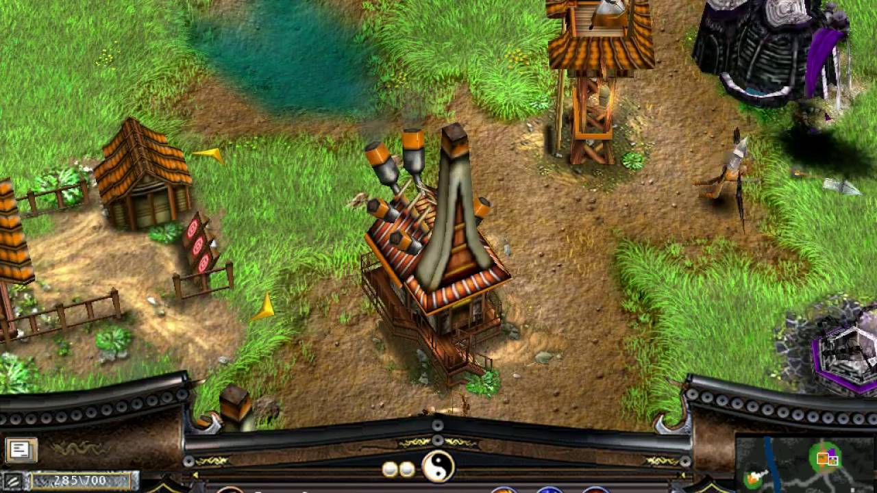 Battle Realms (not so) speed run Dragon Mission 7