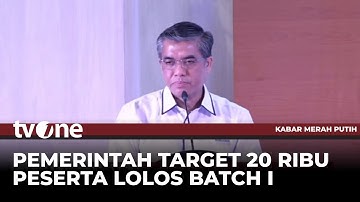 Program Magang Nasional Batch I: 15 Ribu Orang Lolos | tvOne