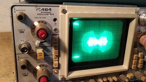 tektronix 464 crt dañado
