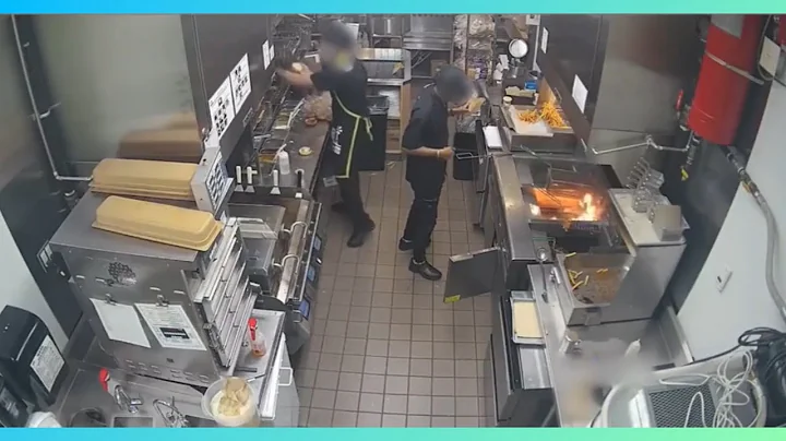 Don’t throw water into a fryer. 💥☠️-