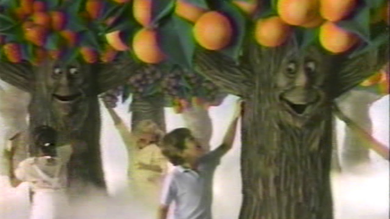 Sunkist Fun Fruits "Fun Farm" commercial (1986) YouTube