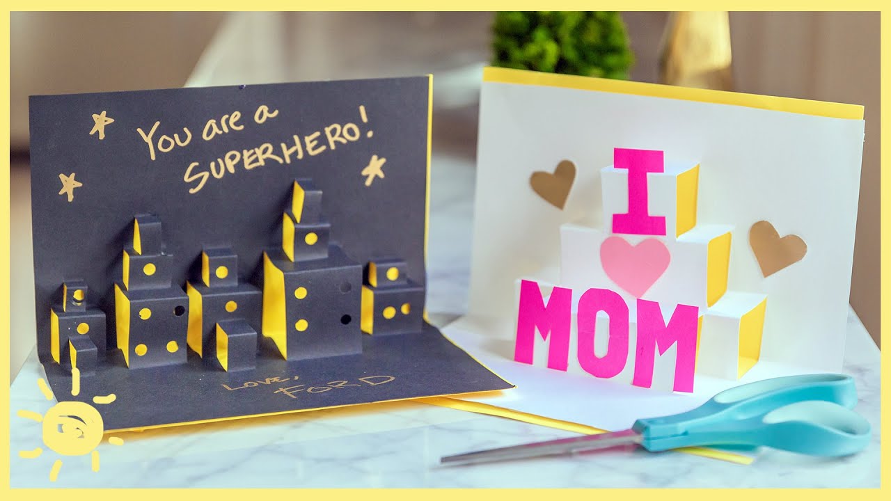 Kiks historisk praktiseret PLAY | Amazing Pop Up Cards Kids Can Make! - YouTube