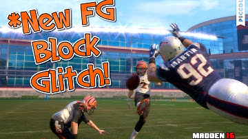 HOW TO BLOCK FIELD GOALS IN MADDEN 16!! FG Block Glitch