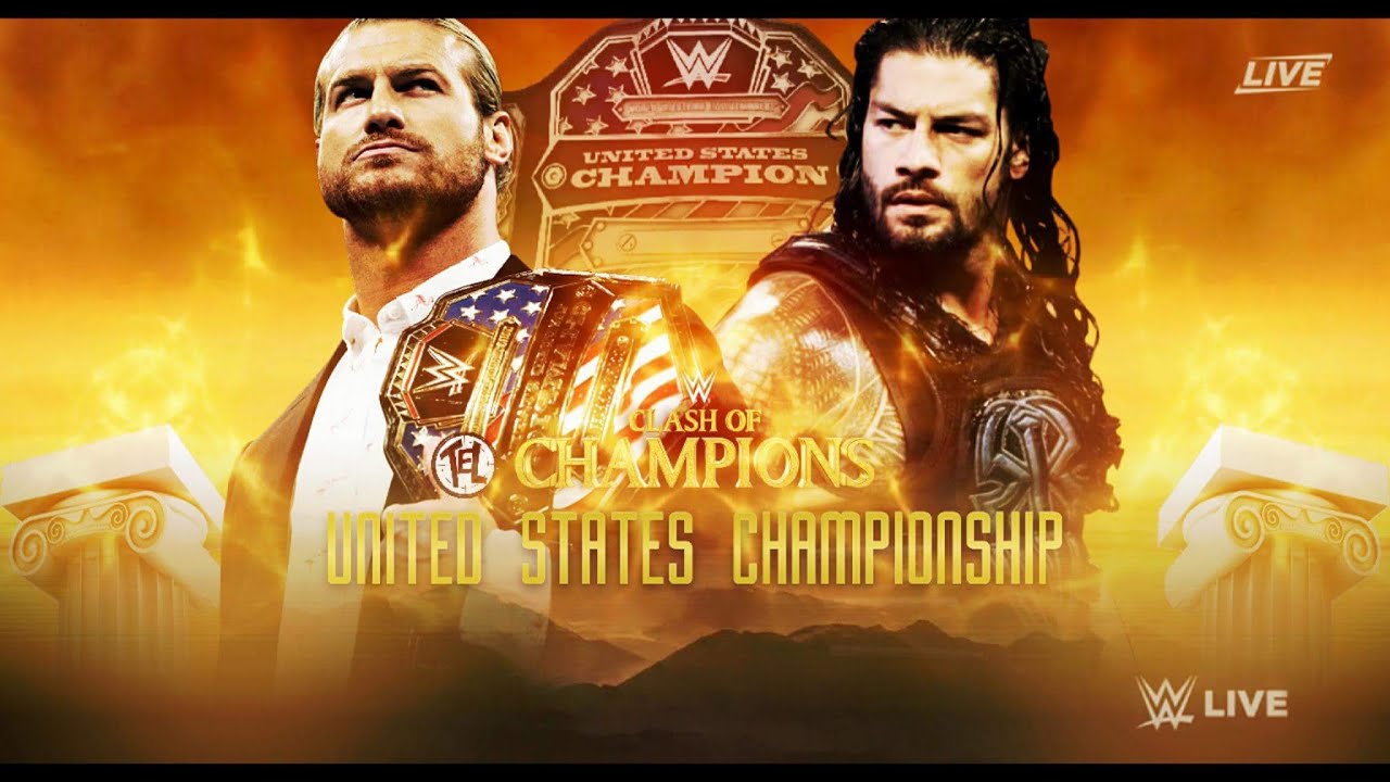 COMO HACER UN CUSTOM MATCH CARD DE WWE CLASH OF CHAMPIONS 2017 ...