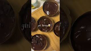 Baking chocolate cupcakes for the very first time! 🍫🧁 How did I do? #shorts #baking #cupcakes