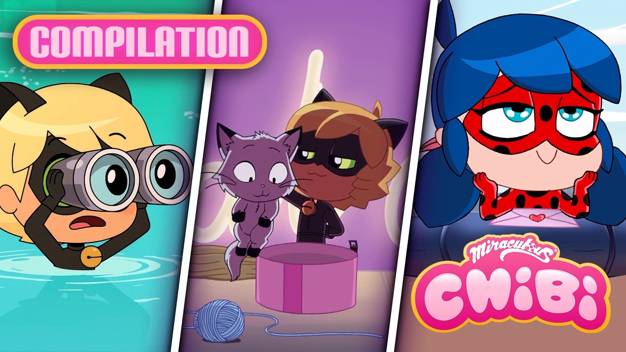 MIRACULOUS CHIBI 💖 COMPILATION - ANIMALS #3 ✨ ▶️ Seasons 1 & 2