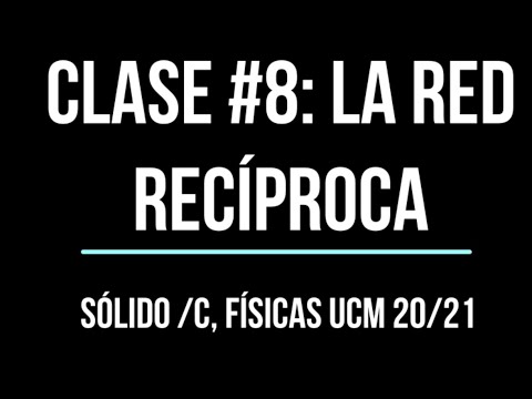 Video: ¿Por qué es importante la red recíproca?