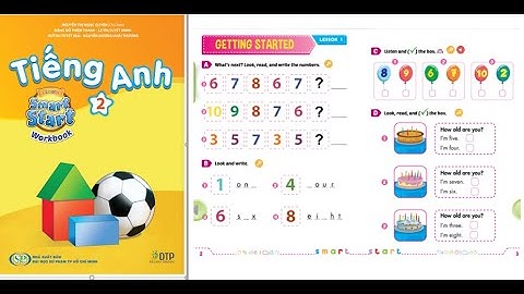 /Tiếng Anh Lớp 2/ Smart Start 2- Unit Getting Started -Lesson 1 Workbook