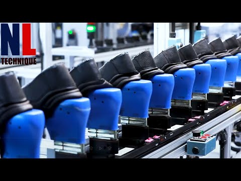Amazing Shoes Manufacturing Process with Modern Machines and Skilful