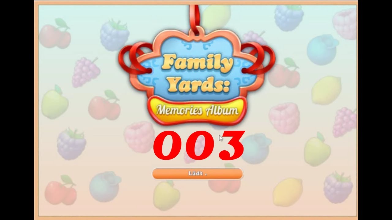 Family Yards Memories Album Level 3 No Boosters (by