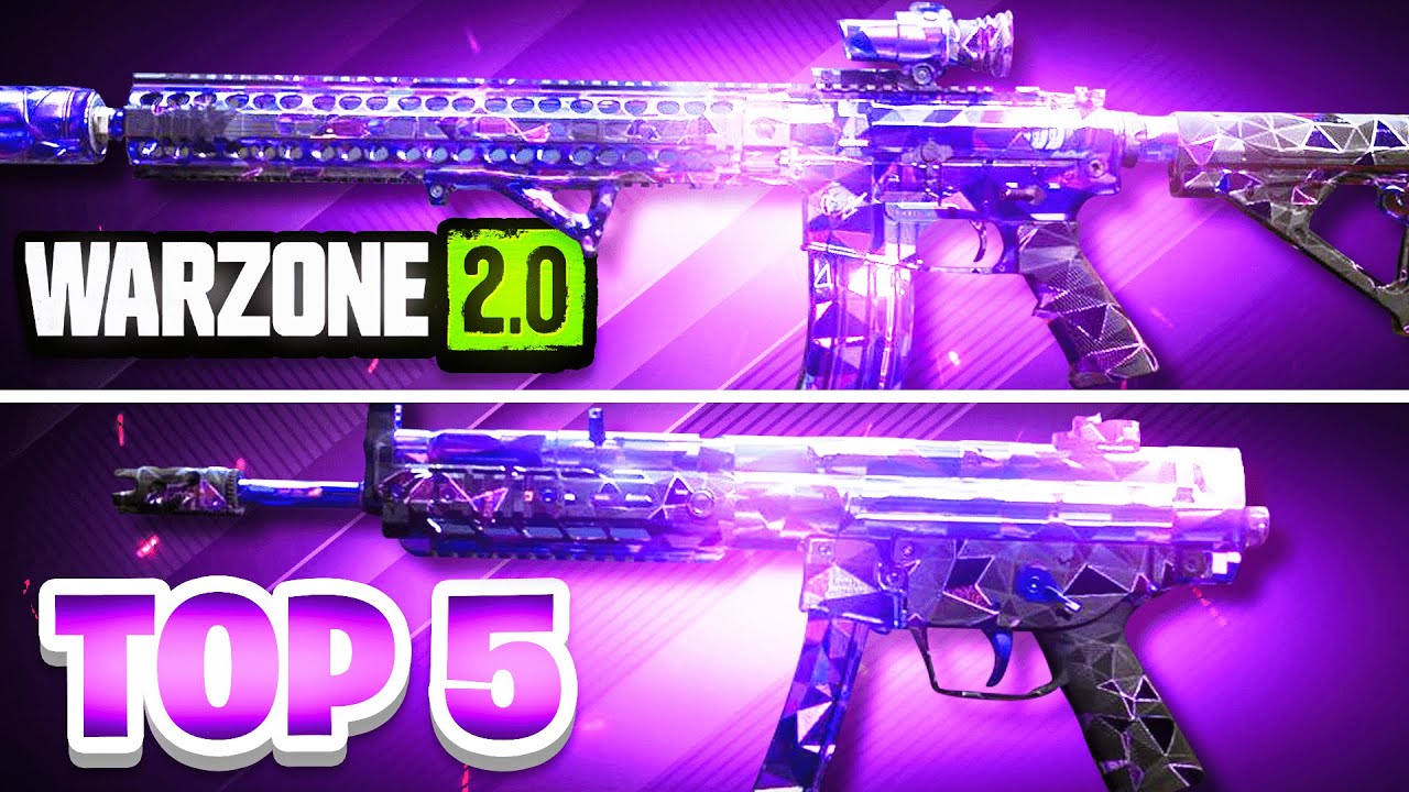 WARZONE 2.0: Top 5 MOST OVERPOWERED LOADOUTS To Use! (WARZONE 2 Meta  Weapons) 