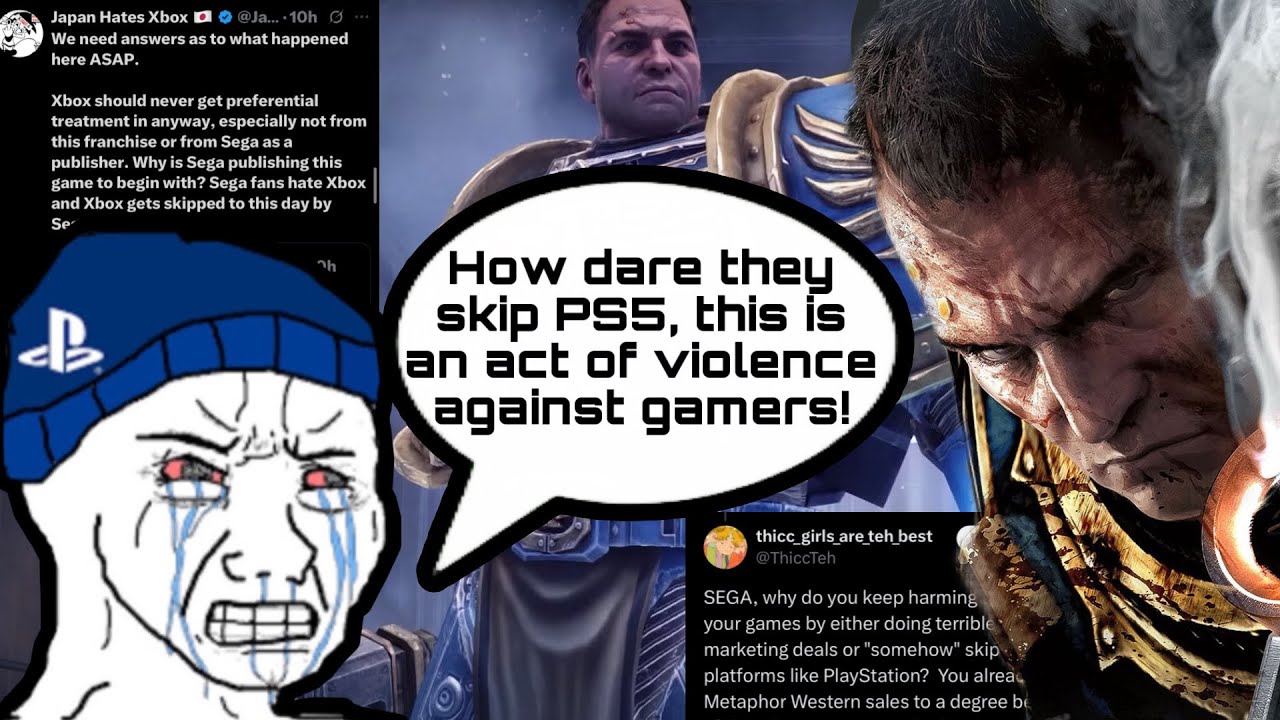 PlayStation Fanboys Are FURIOUS Over Space Marine Remastered Skipping PS5