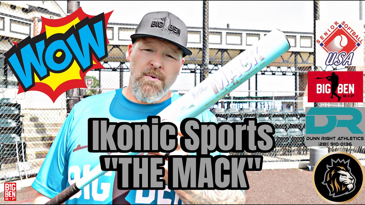Batte De Softball IKONIC The Mamba 26 Oz – Barillet Spin Tech, équilibrée, Modèle 2025, Occasion Excellente