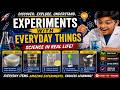 EXPERIMENT WITH WATER IN EVERYDAY LIFE