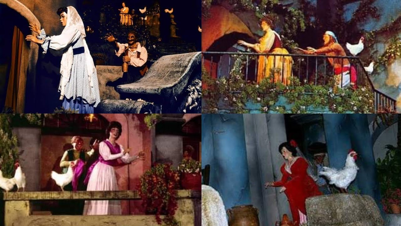 The Original Chase Scene from Pirates of the Caribbean Ride 