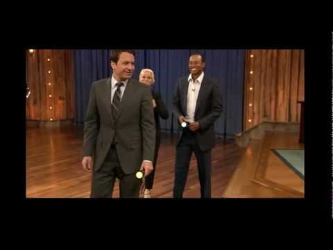 Amy Poehler & Tiger Woods 2011.03.16