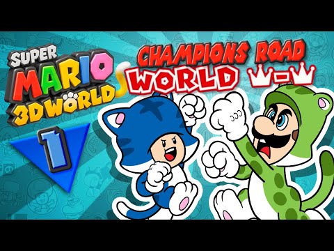 Speed Man and Jump Boy - Champion's Road - Super Mario 3D World