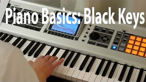 Piano 101 - Lesson 3: Learn Piano Keys