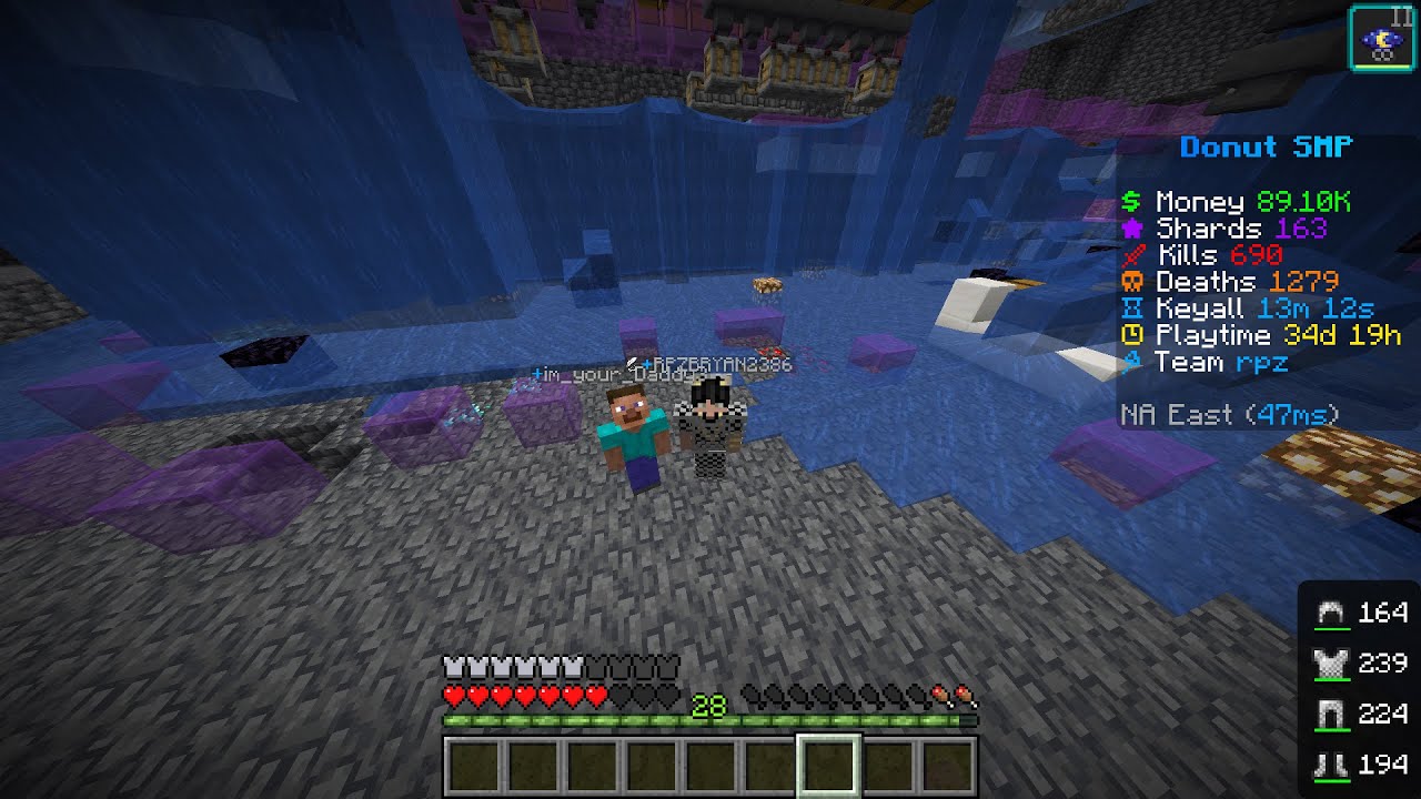 i made a new minecraft server help me make it better then donut smp ...