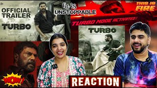 Turbo Malayalam Movie Trailer|Mammootty|Vysakh| Midhun Manuel Thomas| MammoottyKampany| REACTION🔥😍👌