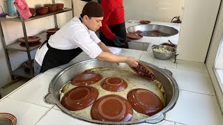 Keten tohumu yağı ile Semerkant pilavı l Özbekistan'ın ulusal yemeği