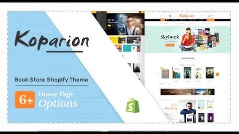 Koparion - Book Shop Shopify Theme | Themeforest Templates