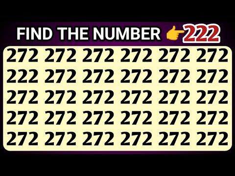 Observation Skills – Spot the Hidden Odd One? | Brain Challenge Game | Numbers & Letters Edition 