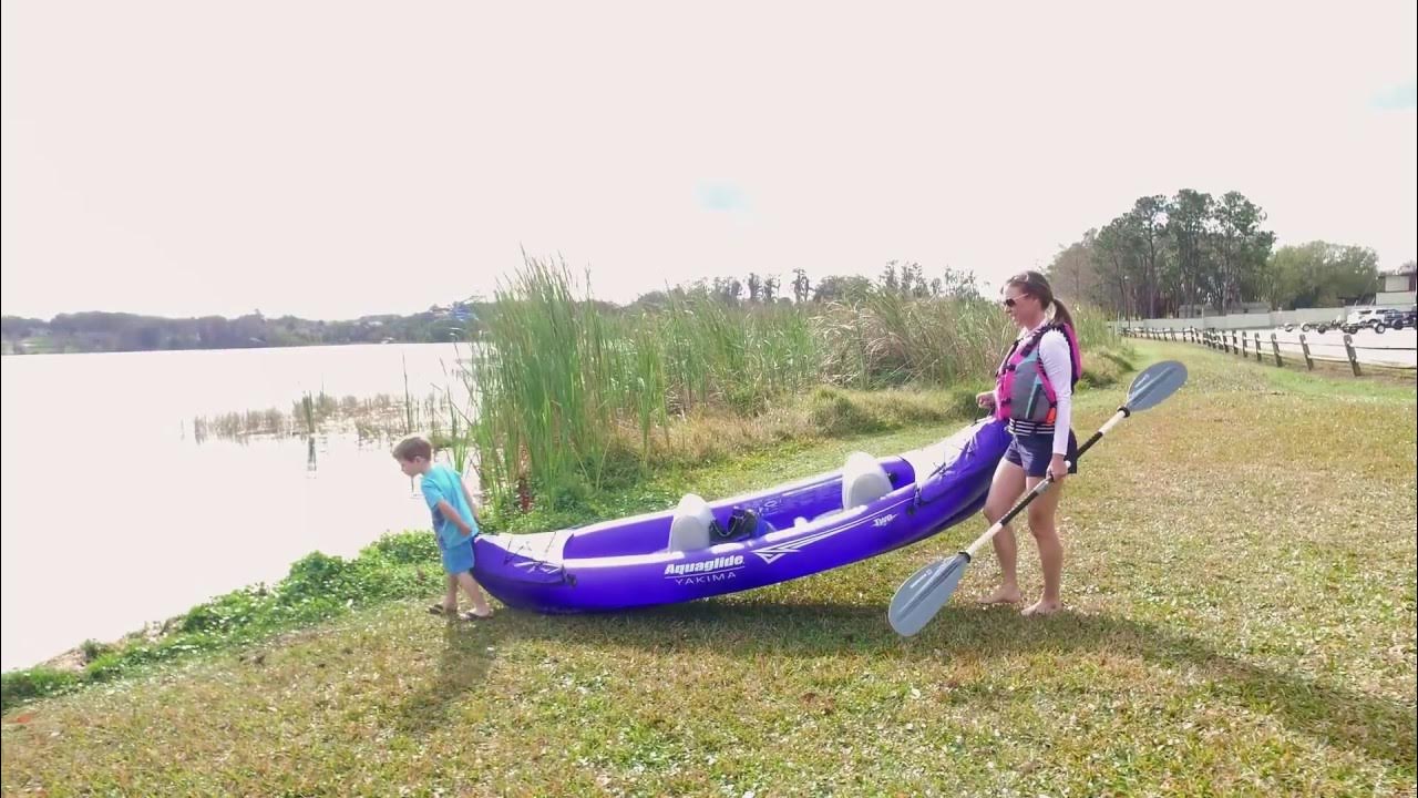 AQUAGLIDE Yakima Series Inflatable Kayaks YouTube