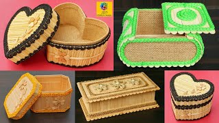 Best Collection Handmade Storage jewelry box from different materials | DIY Jewelry Box