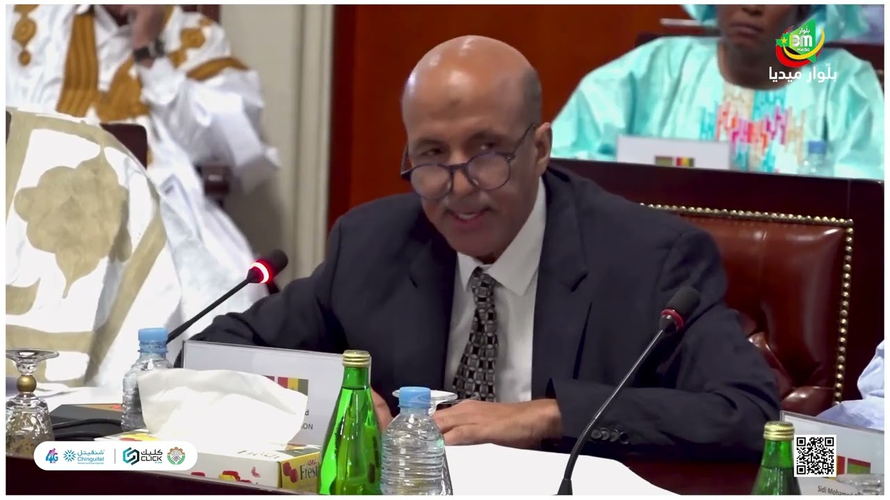 كلمة محمد ولد انويكظ  في الطاولة المستديرة بين القطاعين العام والخاص في موريتانيا والسنغال.