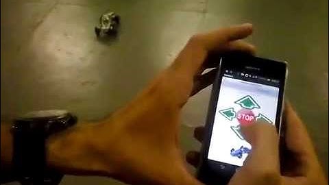 Carro controlado por celular (Arduino+Android+Bluetooth)
