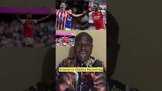 Arsenal vs Atletico Madrid champions league second leg #trending ￼ #football