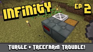 FTB Infinity | Turtles and Tree Farms | Ep2