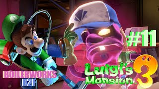 Luigi's Mansion 3 - Walkthrough #11: Boilerworks (B2F)