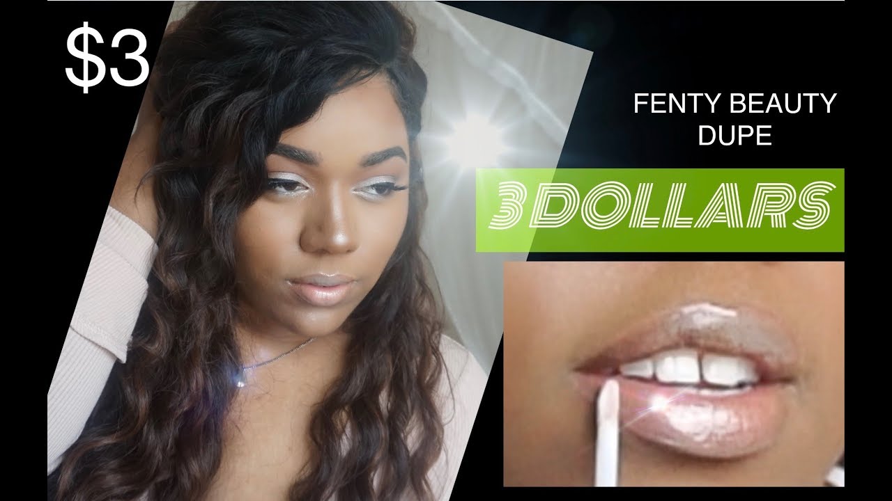 Fenty Beauty Diamond Milk Gloss Bomb 3 Dupe Youtube