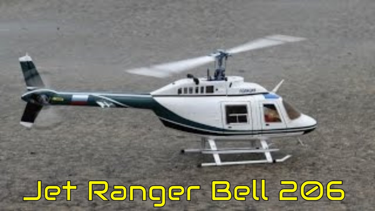 T Rex 450 Copter X Scale Hull Bell 206 Jet Ranger