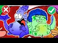 SEA MONSTER Pregnant Mukbang Animation | POOR BABY SPONGEBOB LIFE | Slime Cat