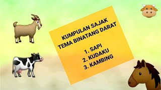 PUISI TEMA BINATANG DARAT || SAJAK TEMA HEWAN PELIHARAAN #puisi #sajak #temabinatang