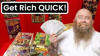 How To Get RICH QUICK Flipping Comic Books!
